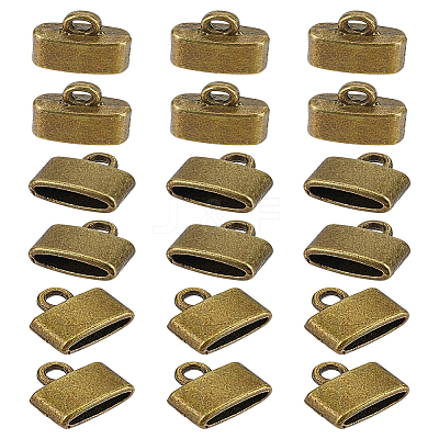 100pcs Tibetan Style Alloy Cord Ends TIBE-LP0001-09-1