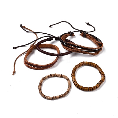 Multi-strand Bracelets BJEW-N0011-012-1