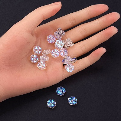 Transparent Glass Beads GLAA-YW0003-07-1
