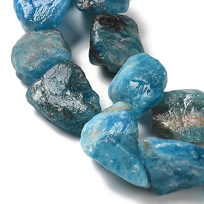 Raw Rough Natural Apatite Beads Strands G-I283-G03-01-1