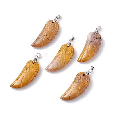 Natural Mookaite Pendants G-I314-01P-04-1