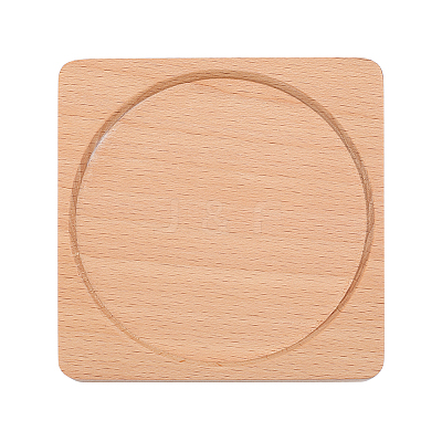 Wood Cup Mats WOOD-DJ0001-05F-1