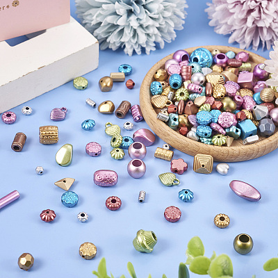 100G Opaque Acrylic Beads MACR-TA0001-52-1