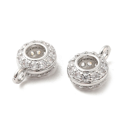 Brass with Cubic Zirconia Pendant Bail KK-F860-68P-1