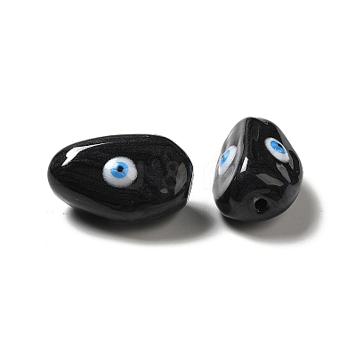Opaque Glass Beads GLAA-E039-01-1
