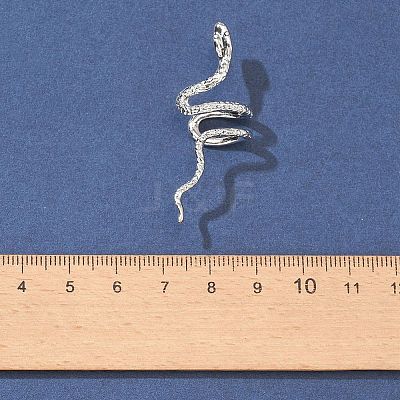 Alloy Snake Cuff Earrings EJEW-FS0001-10-1