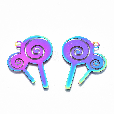 201 Stainless Steel Pendants STAS-T061-10-1