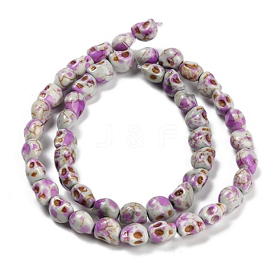 Synthetic Turquoise Beads Strands TURQ-F019-02C-1