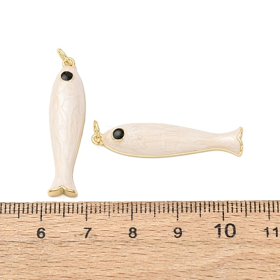 Brass Pendants X-KK-D019-29C-03G-1