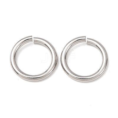 Tarnish Resistant 304 Stainless Steel Open Jump Rings STAS-R065-41-1