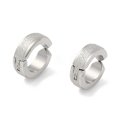 Non-Tarnish 304 Stainless Steel Clip-on Earrings EJEW-M001-09P-1