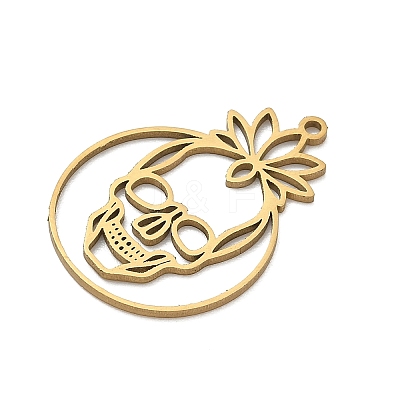 201 Stainless Steel Pendants SA-CBA6FBD-02G-1