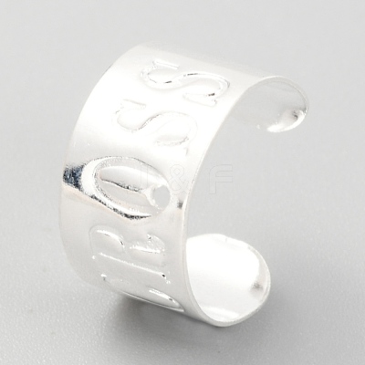 304 Stainless Steel Ear Cuff Findings STAS-H151-10S-1