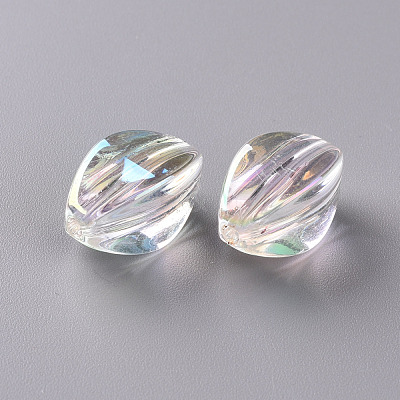 Transparent Acrylic Beads X-TACR-S156-002-1