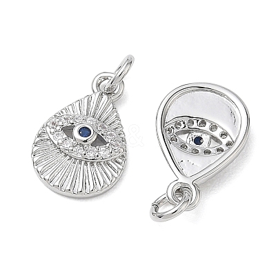 SHEGRACE Brass Cubic Zirconia Pendants XGRQ3K757-533P-1