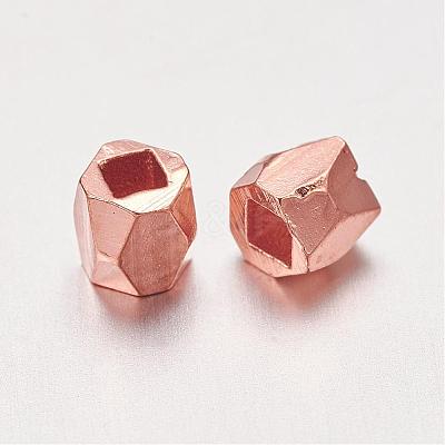 Brass Spacer Beads PALLOY-C077-RG-1