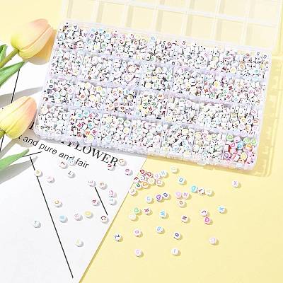 1680Pcs 28 Styles Craft Acrylic Horizontal Hole Beads SACR-FS0001-44-1