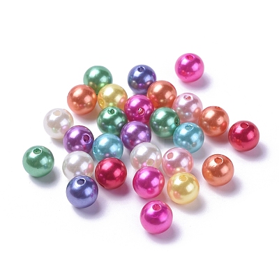 Imitation Pearl Acrylic Beads PL612-1