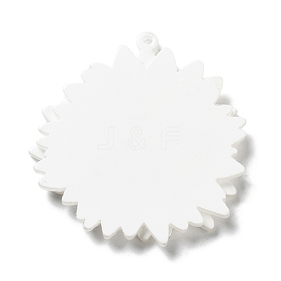 Printed Transparent Acrylic Pendants SACR-P029-B01-1
