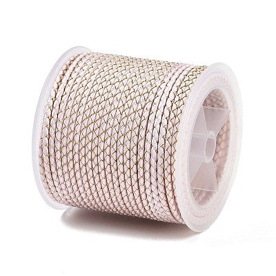 11M Polyester Braided Cord with Cotton Core & Metallic Thread OCOR-Z006-01-05-1