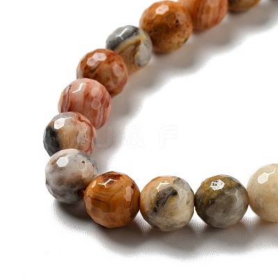 Natural Crazy Lace Agate Beads Strands G-E571-36B-1