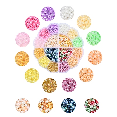 Glass Beads Set DIY-YW0003-42-1