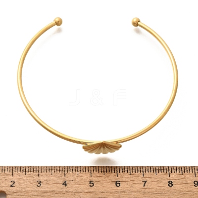 304 Stainless Steel Cuff Bangles STAS-Z108-08G-02-1