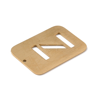 Ion Plating(IP) 304 Stainless Steel Pendants STAS-K216-49Z-G-1