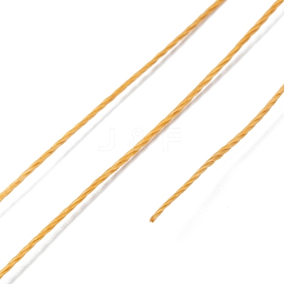 Round Waxed Polyester Thread String YC-D004-02C-009-1