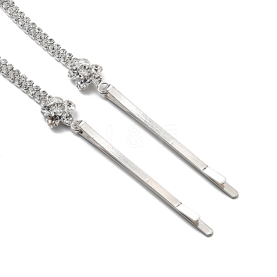 Alloy Rhinestone Hair Chain LS-OHAR-M044-01S-1