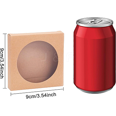 Foldable Creative Kraft Paper Box CON-BC0006-64B-1
