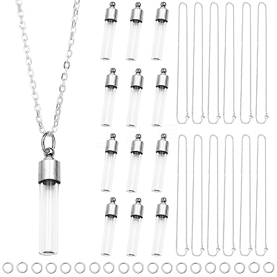 64Pcs DIY Necklaces Making Kit DIY-SC0017-12-1