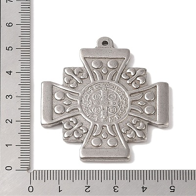 Non-Tarnish 304 Stainless Steel Pendants STAS-Z058-04P-03-1