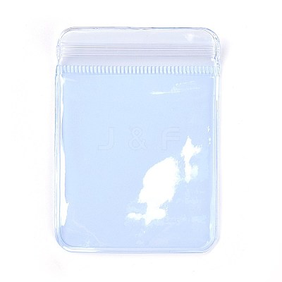 Rectangle PVC Resealable Packaging Bags X-OPP-R005-4x6-1