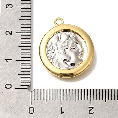 Brass Pendants KK-K389-111G-1