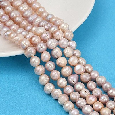 Natural Cultured Freshwater Pearl Beads Strands PEAR-I007-07Z-01A-1