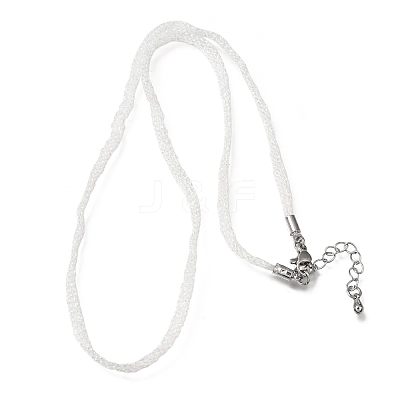 3.5MM Polyester Metallic Cord Braided Cord Necklace Making FB-CBAA152-01P-10-1