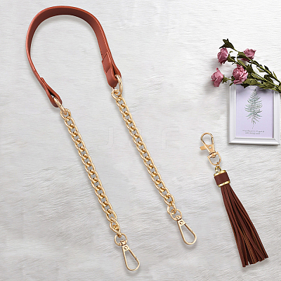 1Pc PU Leather Bag Chains Straps FIND-CL0001-15A-1
