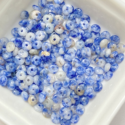 Synthetic Blue Spot Jasper Beads LS-G-U008-01A-1-1