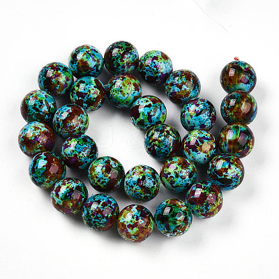 Synthetic Turquoise Beads Strands TURQ-T004-08A-04-1