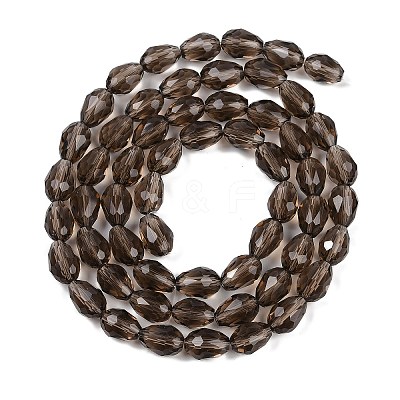 Transparent Glass Beads Strands LS-EGLA-N013-T6mm-D27-1