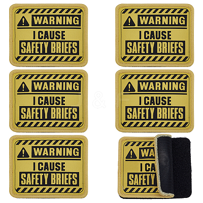 6Pcs Polyester Computerized Embroidery Cloth Sew on Patches DIY-FG0007-14-1