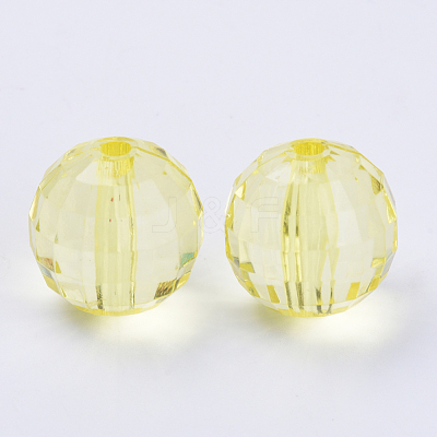 Transparent Acrylic Beads TACR-Q254-12mm-V21-1