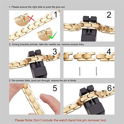 Stainless Steel Watch Band Bracelets JB651A-1