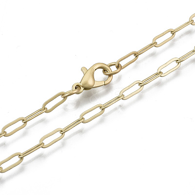 Brass Paperclip Chains MAK-S072-10A-MG-1