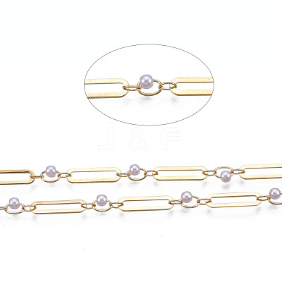 Brass Paperclip Chains CHC-N018-092-1