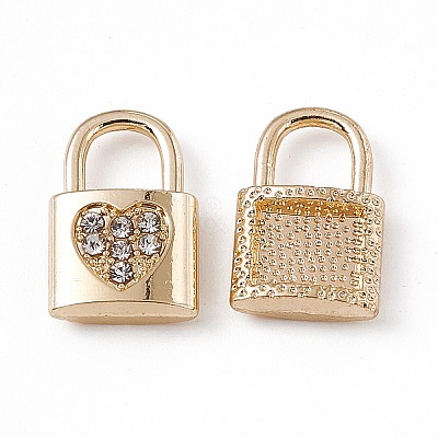 Alloy Crystal Rhinestone Pendants X-ALRI-K049-03B-1