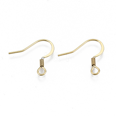 304 Stainless Steel French Earring Hooks STAS-S111-006G-NR-1