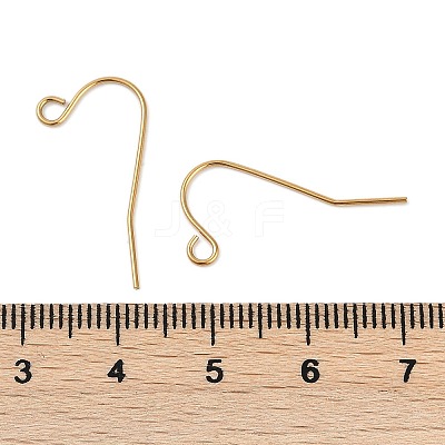 316L Surgical Stainless Steel Earring Hooks Ion Plating(IP) LS-STAS-G229-08G-02-1