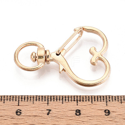 Alloy Swivel Snap Hook Clasps PALLOY-T090-81KCG-1